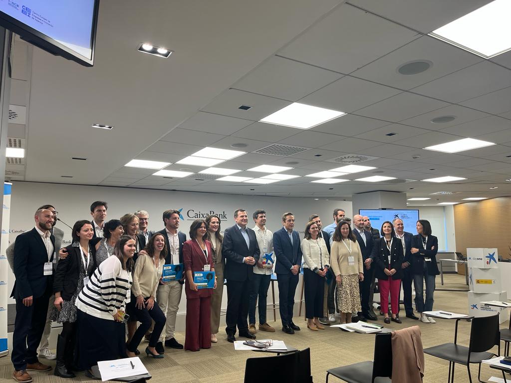 Entrega dels premis EmprendeXXI de Caixa Bank
