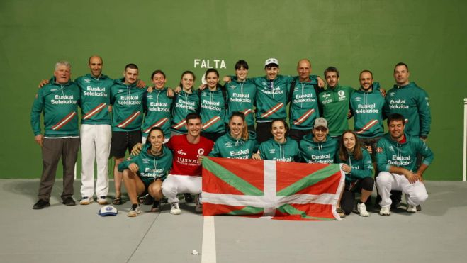 La selecció basca, dominadora del frontó valencià - CIJB