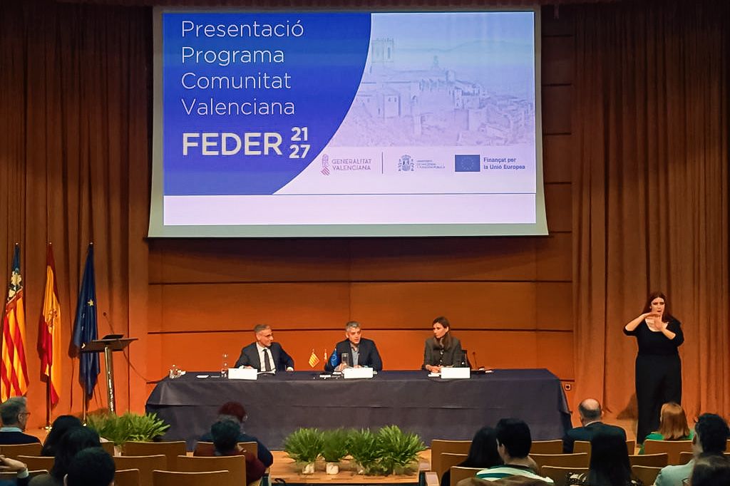 Presentación de los fondos FEDER