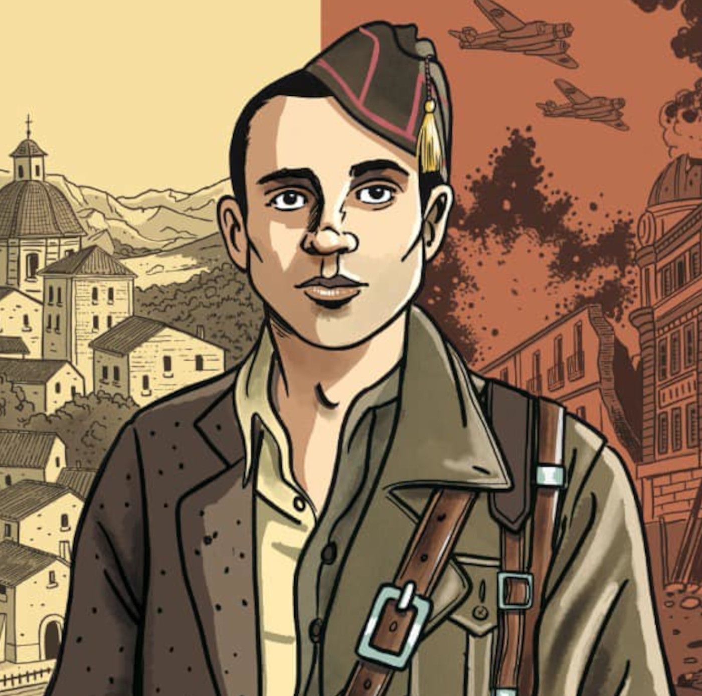 Cartel informativo de "Miguel Hernández. El poeta necessari", de l'Ajuntament de València y Cultural València