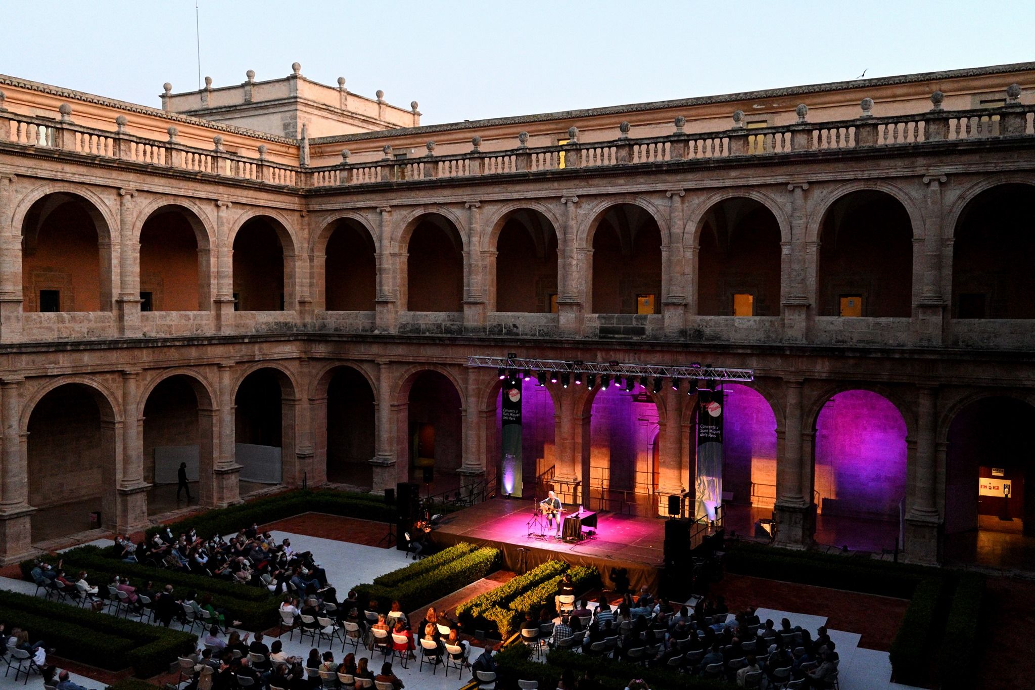 Uno de los conciertos de 'A la llum de la lluna' en 2022 en San Miguel de los Reyes1