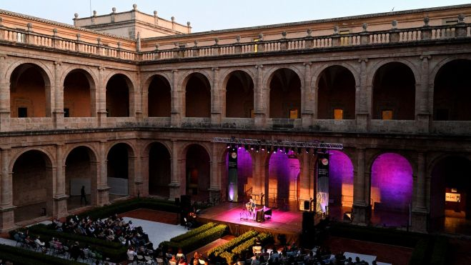 Uno de los conciertos de 'A la llum de la lluna' en 2022 en San Miguel de los Reyes1