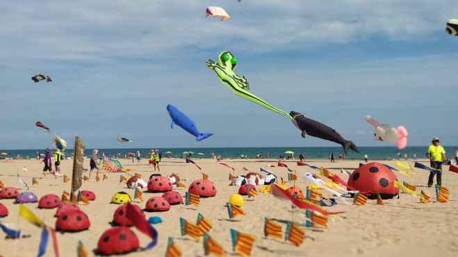 Festival de Cometas de València/ Foto: Milotxes Club Festival de Cometas de València/ Foto: Milotxes Club