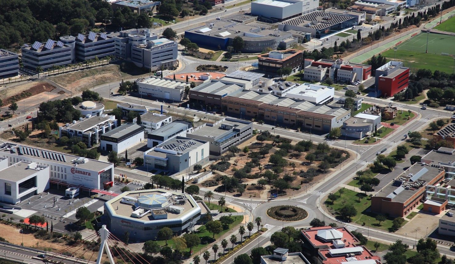 Área industrial en la Comunitat Valenciana