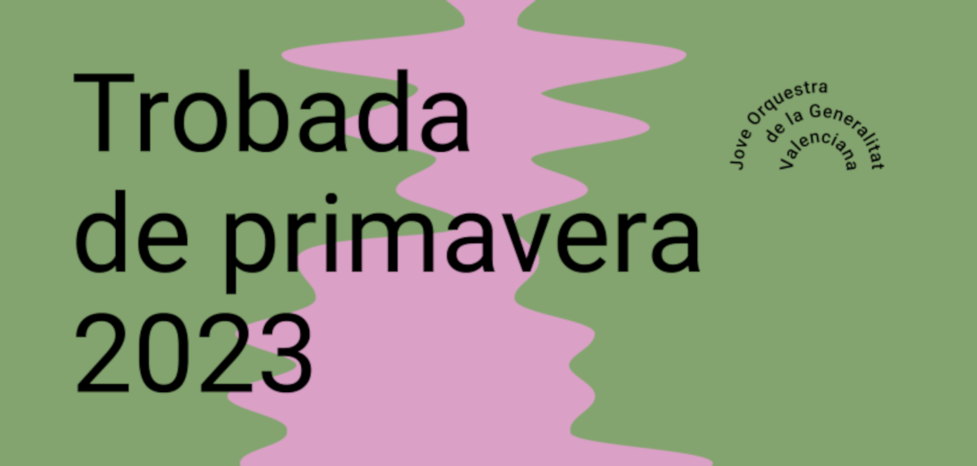 Cartel de los encuentros de primavera de la JOGV