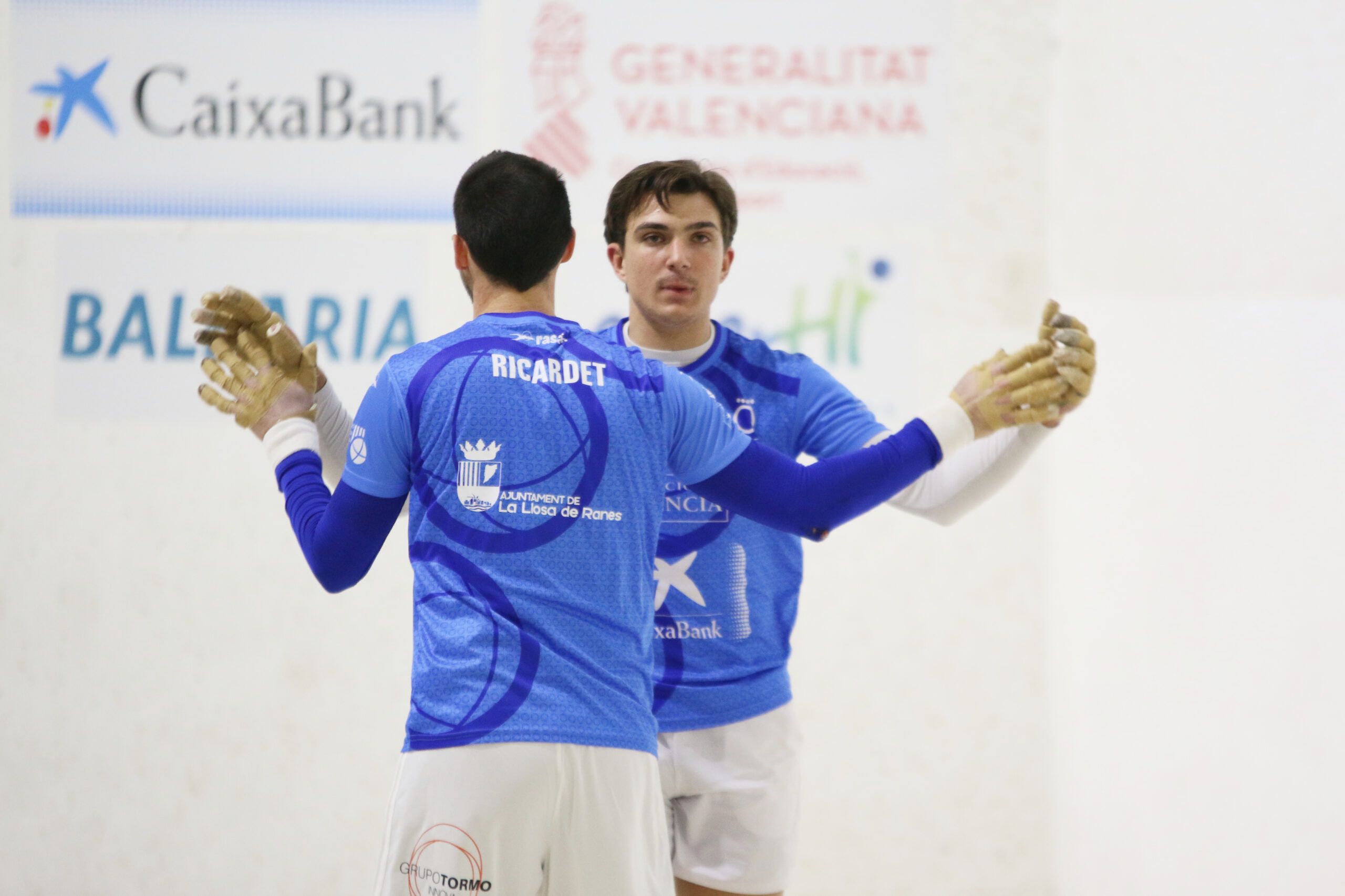 Murcianet, amb el seu company d'equip Ricardet - Funpival