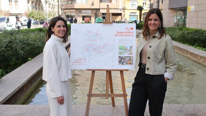 La vicealcaldessa i candidata socialista a l'Alcaldia de València, Sandra Gómez, ha presentat un pla de superilles