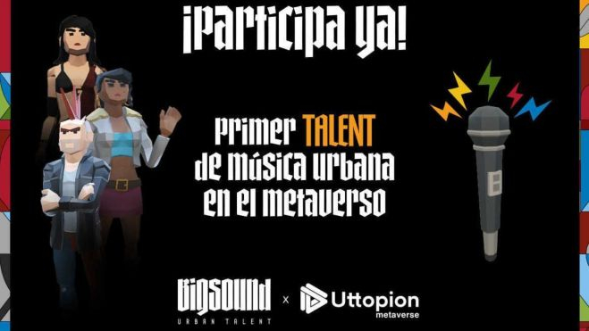 Imagen del Big Sound vinculado con Uttopion. Seleccionada de la cuenta de Twitter de @emprendetop Imagen del Big Sound vinculado con Uttopion. Seleccionada de la cuenta de Twitter de @emprendetop