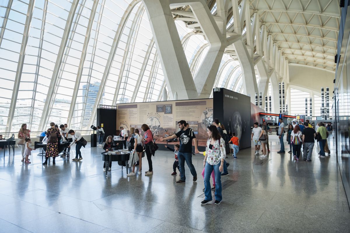 Interior del Museu de les Ciències de València