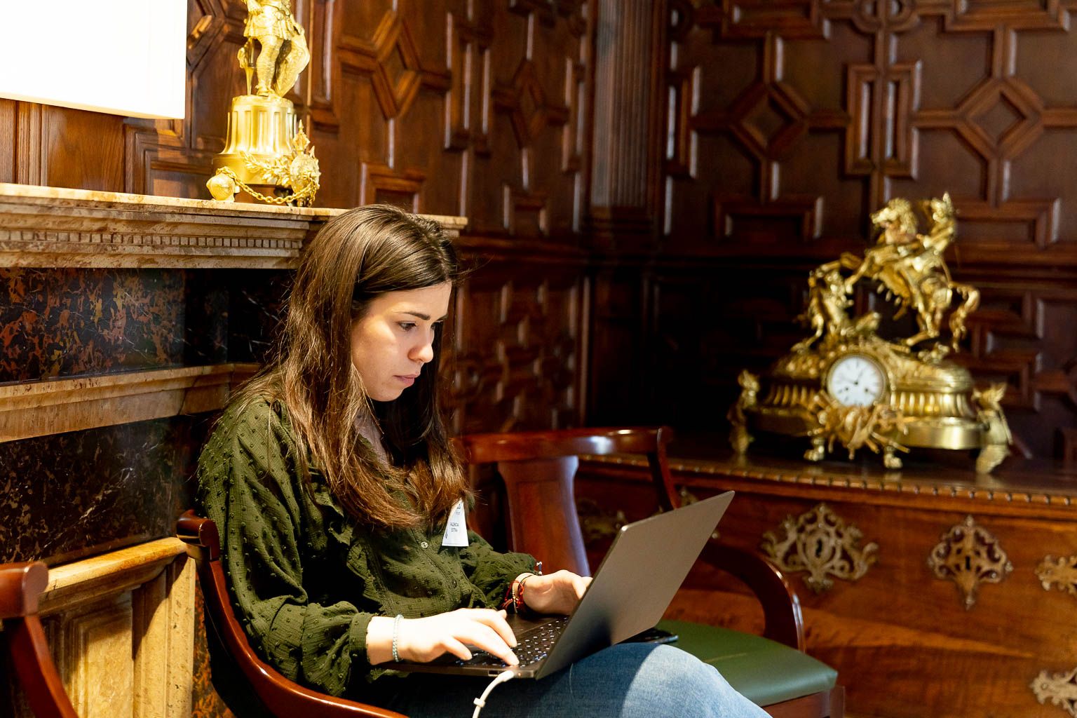 Equipo de València Extra en la entrevista a Ximo Puig. Imagen de Xisco Navarro