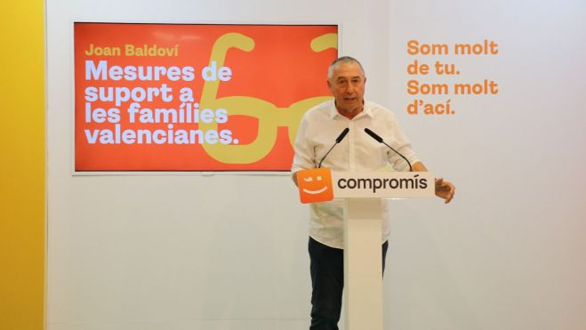 Joan Baldoví presenta el Plan de Salud Visual de Compromís