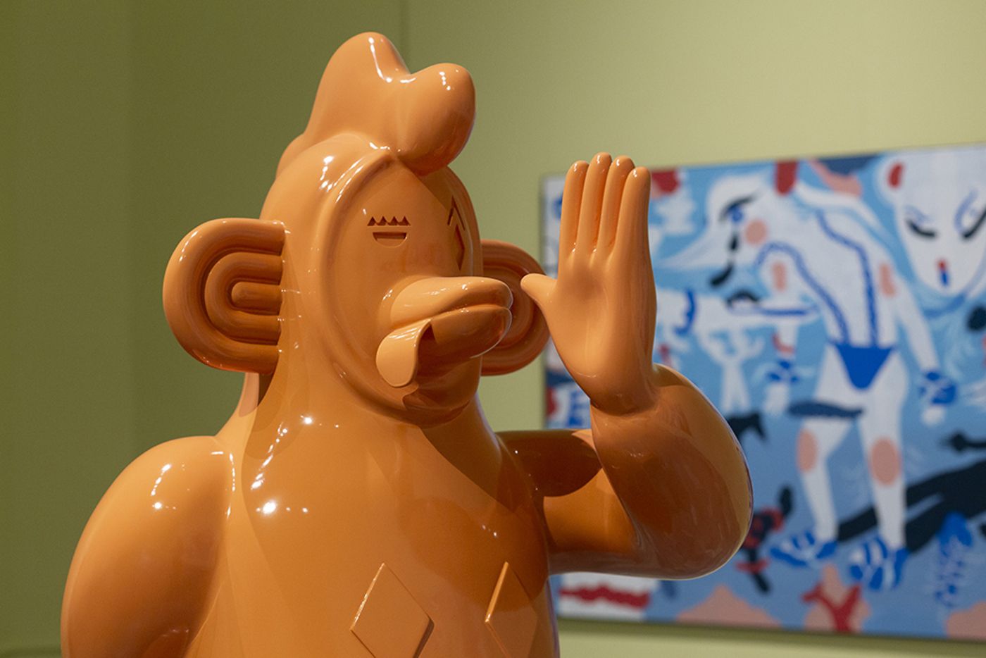 Una de les instal·lacions de 'Jaime Hayon. InfinitaMente' del Centre del Carme (Juan R. Peiró)