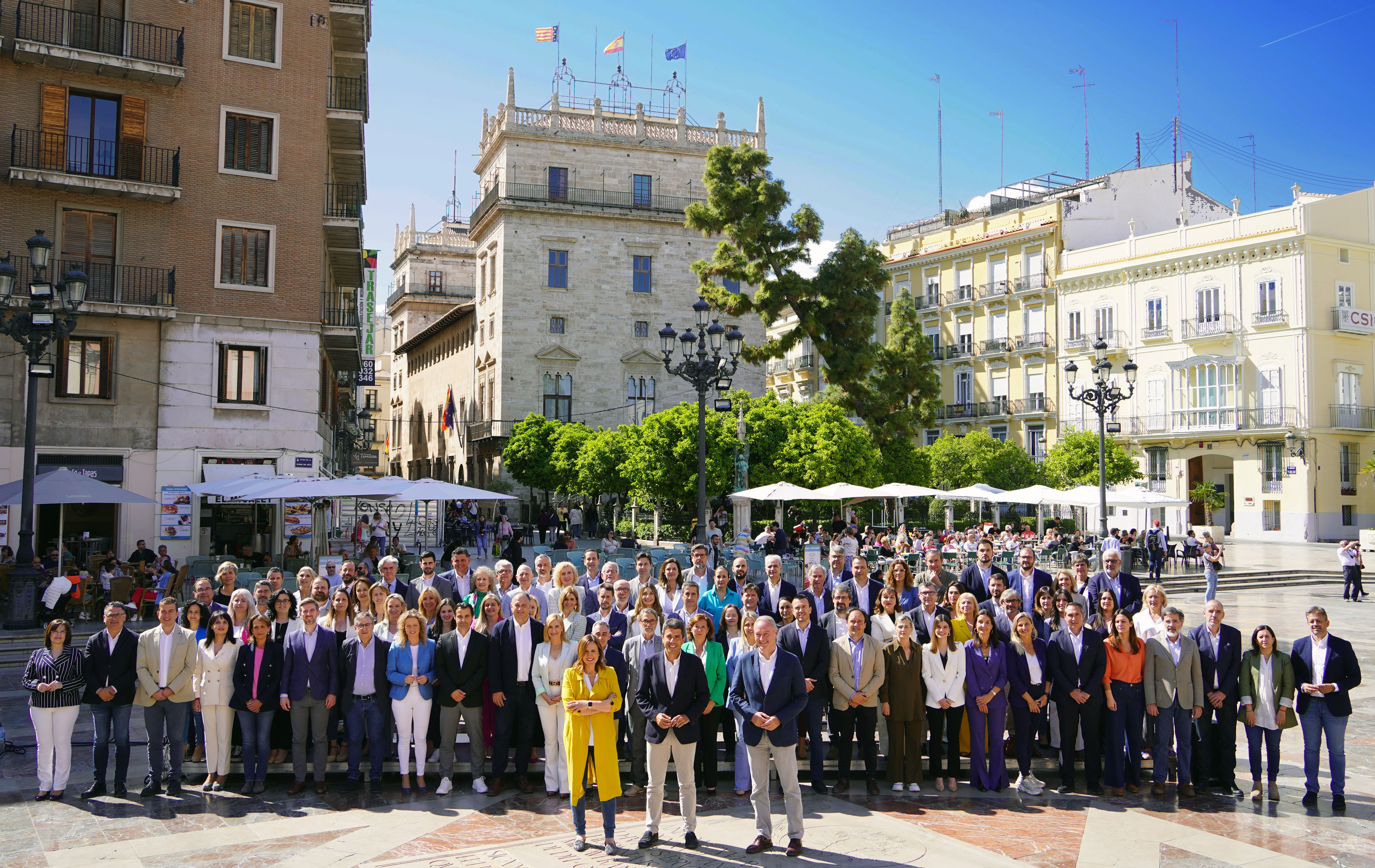 Integrants de la llista del PPCV per a les eleccions autonòmiques del 28 de maig de 2023