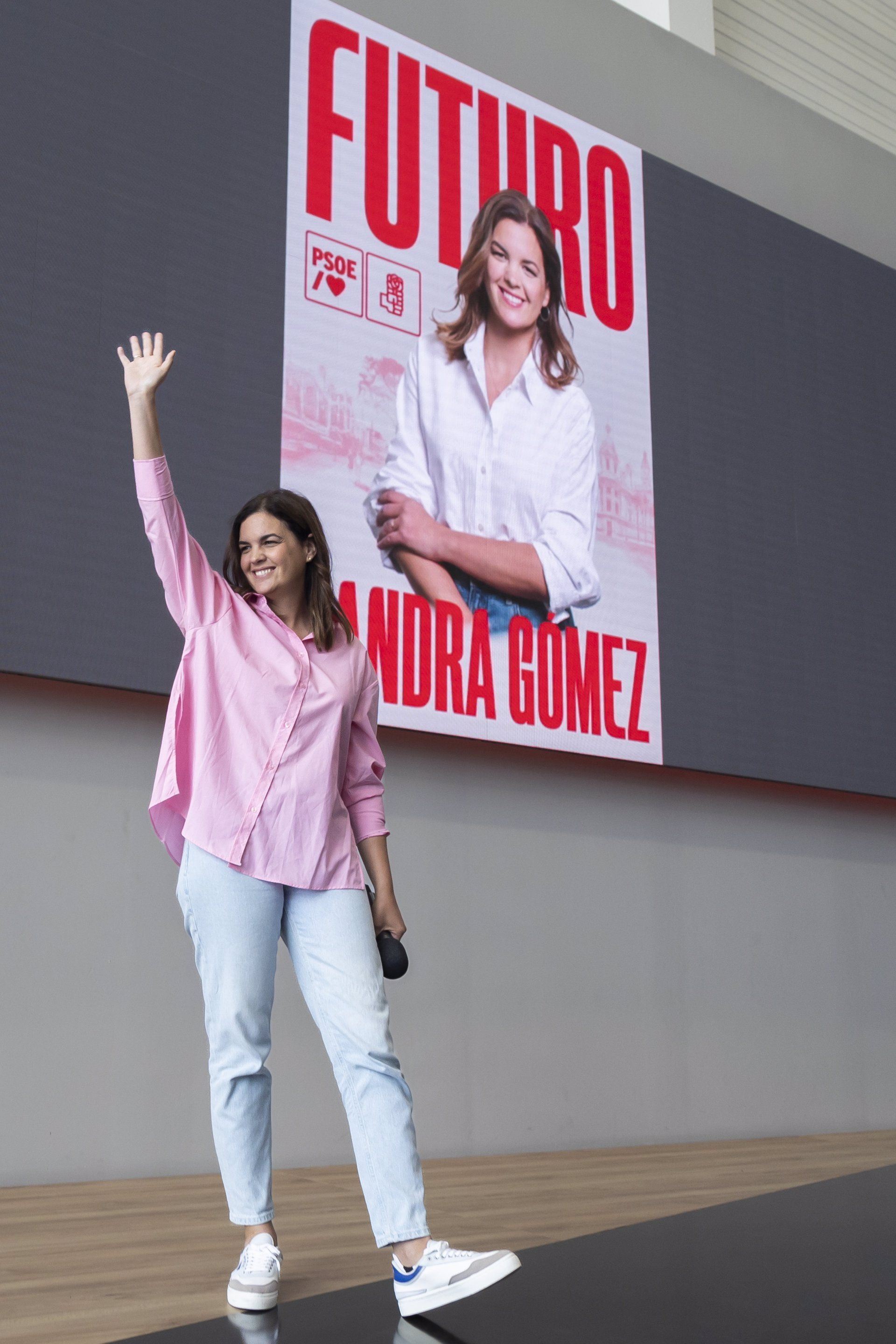 La vicealcaldesa y candidata socialista a la Alcaldía de València, Sandra Gómez
