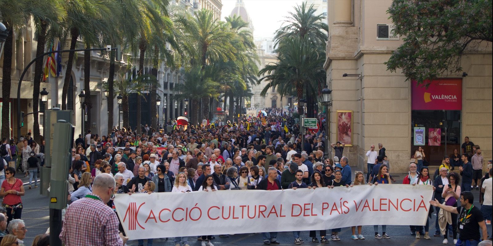 Manifestació pel 25 d'Abril de 2023 a València