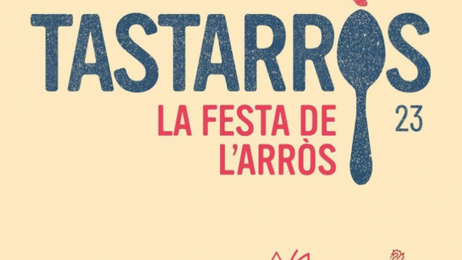 Cartel del Tastarròs 2023. Imagen: Arroz de València Cartel del Tastarròs 2023. Imagen: Arroz de València