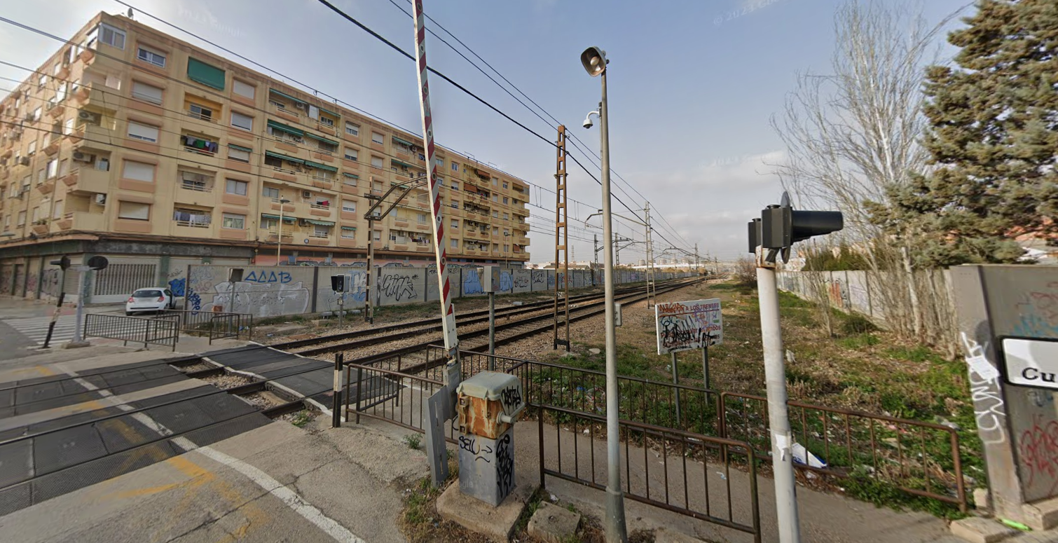 Pas a nivell a Alfafar