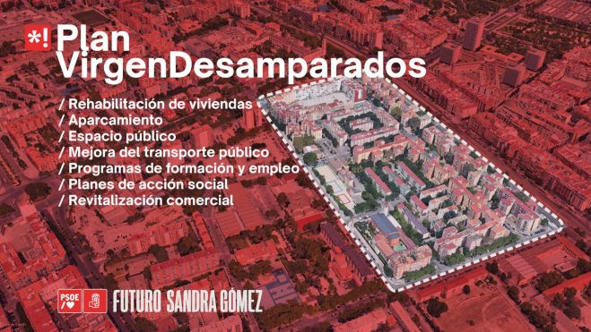 Plan Integral de Barrios de València del PSPV-PSOE (Virgen de los Desamparados)