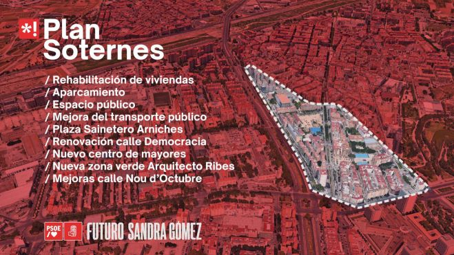 Plan Integral de Barrios de València del PSPV-PSOE (Sosternes)
