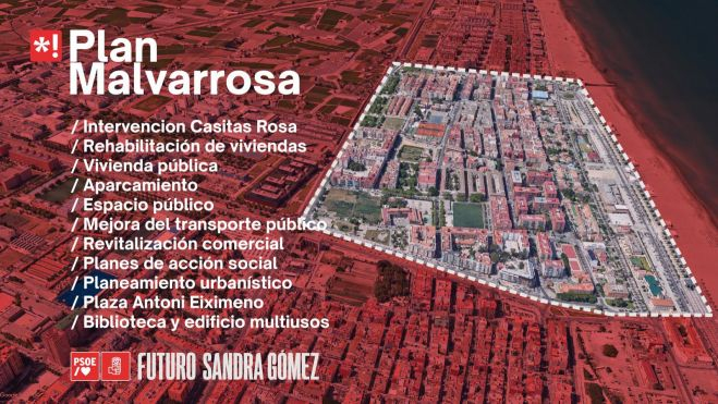 Plan Integral de Barrios de València del PSPV-PSOE (Malvarrosa)