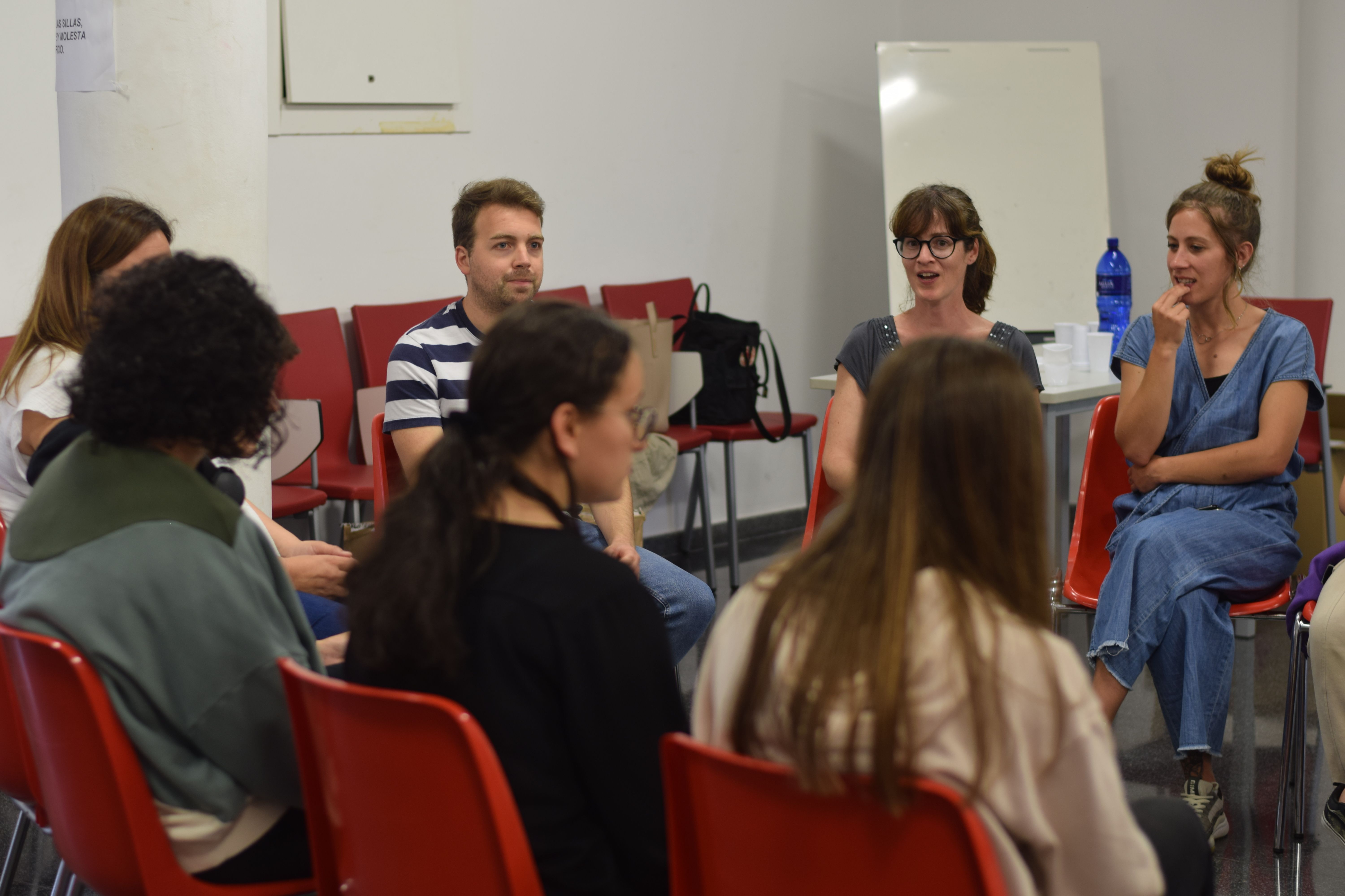 El concejal Paco Serrano en el Fòrum Jove de Foios