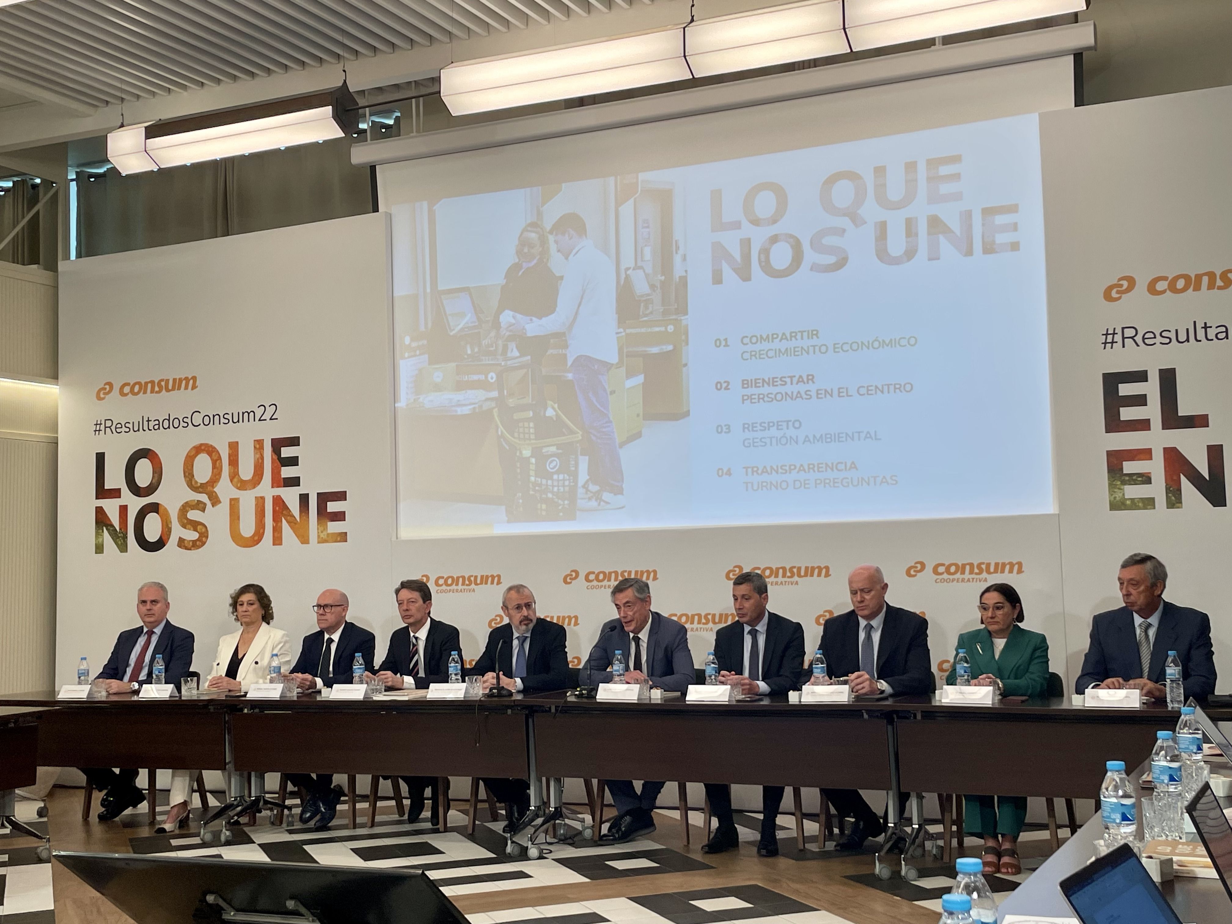 Roda de premsa de presentació de resultats de Consum