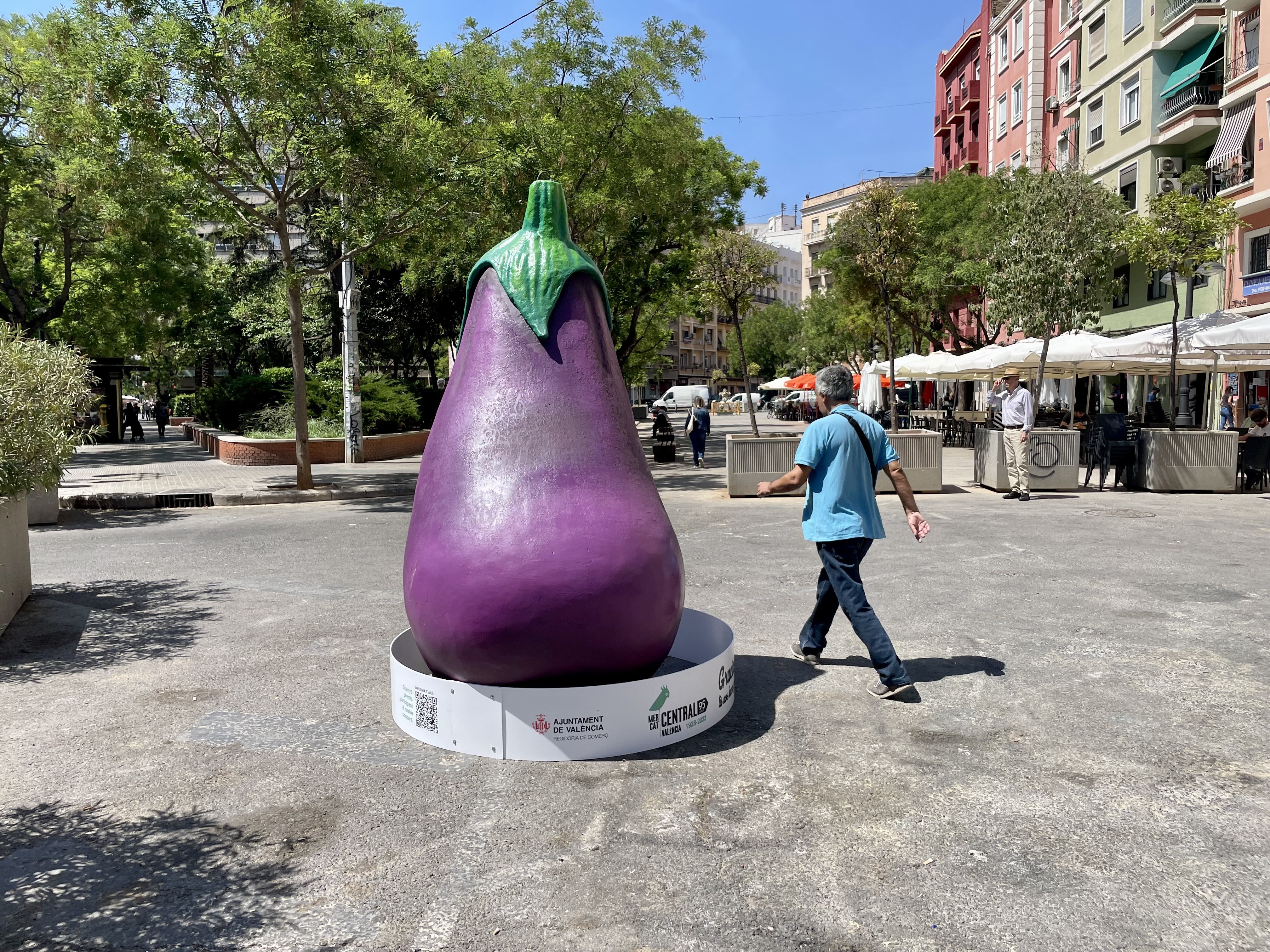 Fruites i verdures gegants a València