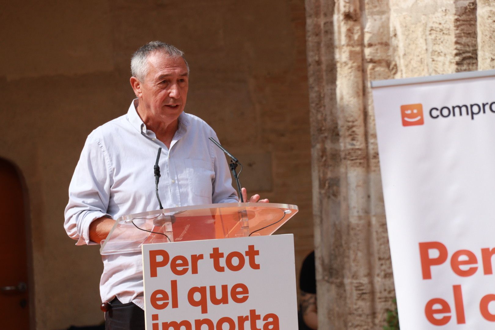 El candidato de Compromís a la Presidencia de la GVA, Joan Baldoví