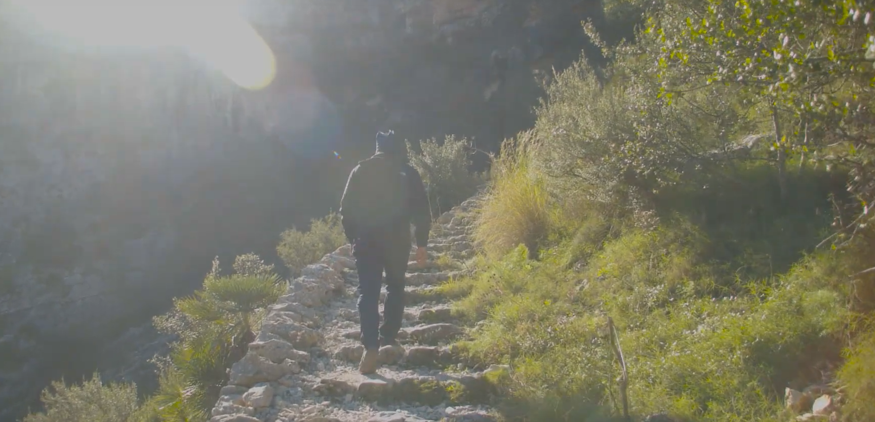 La ruta, PR-V 147, conocida como la Catedral del senderismo