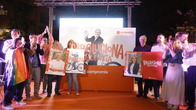 Presentació de la campanya de Compromís "Riboluciona València" per a les eleccions municipals de maig de 2023