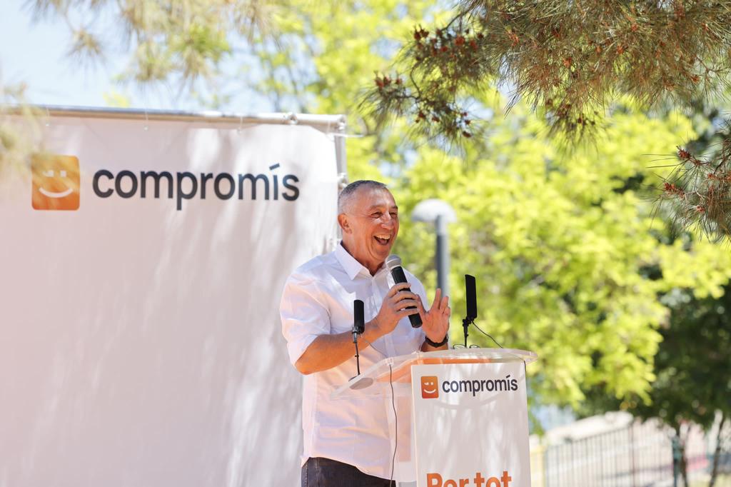 El candidat a la Presidència de la Generalitat Valenciana per Compromís, Joan Baldoví