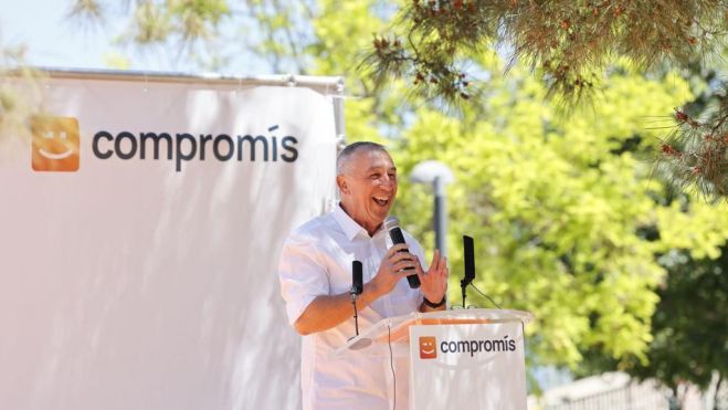 El candidato a la Presidencia de la Generalitat Valenciana por Compromís, Joan Baldoví