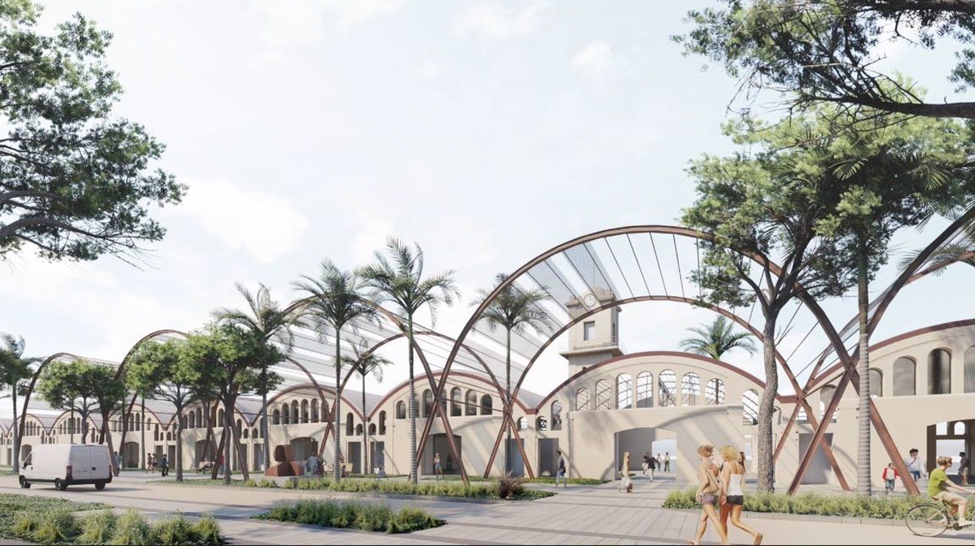 Proyecto de los tinglados del Puerto de Gandia