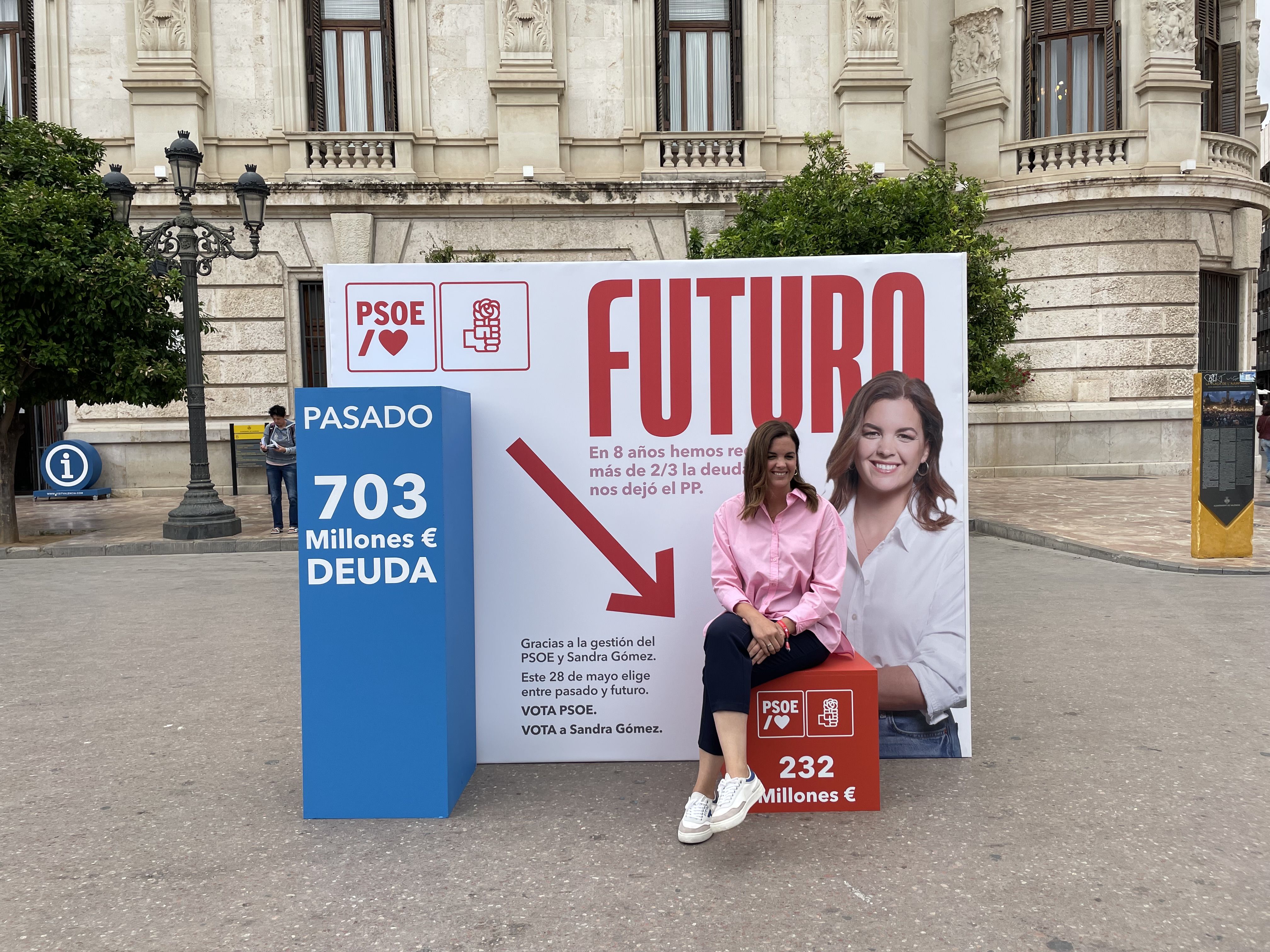 Sandra Gómez, candidata socialista a l'alcaldia de València