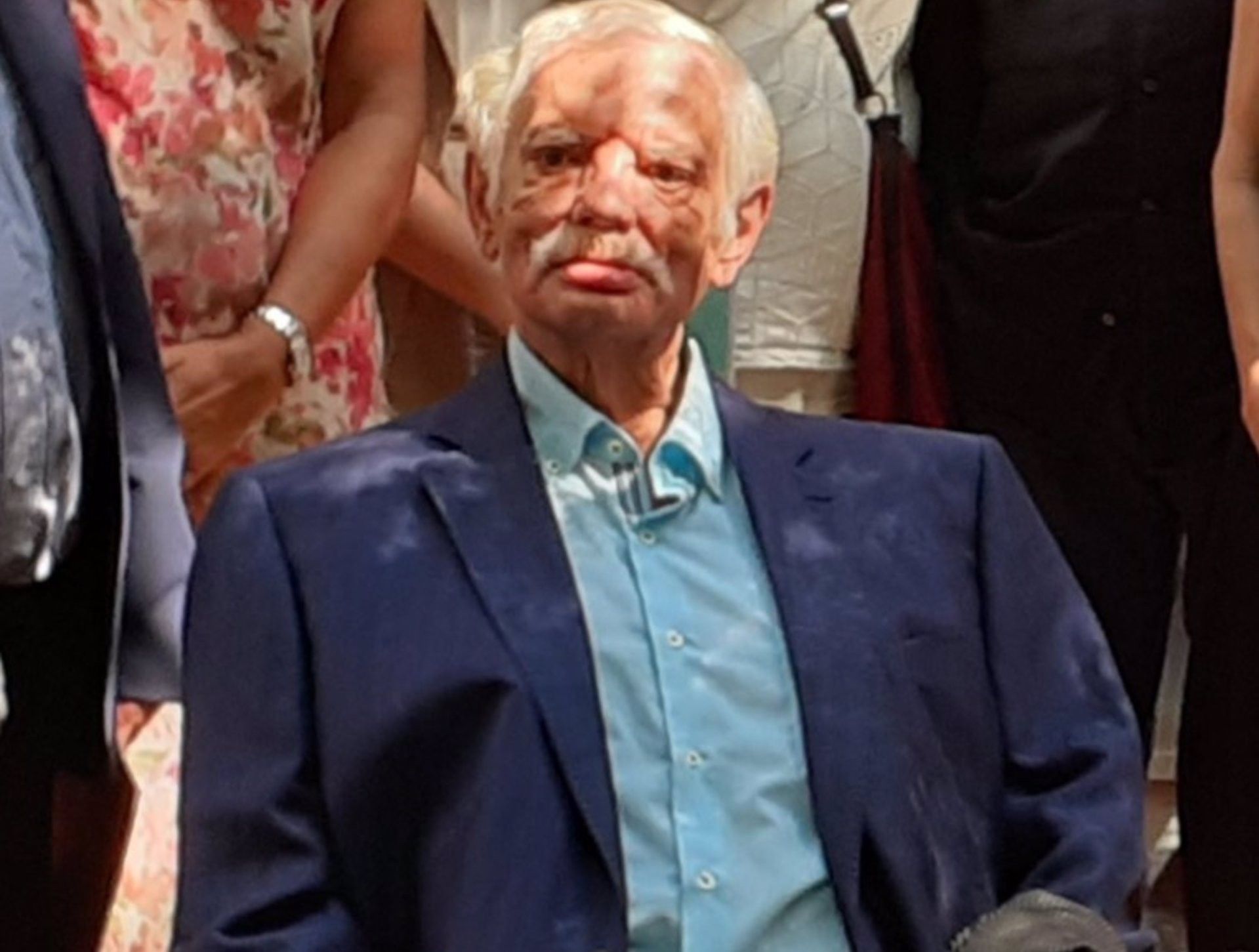 L'artista valencià Lluís Miquel en una imatge d'arxiu