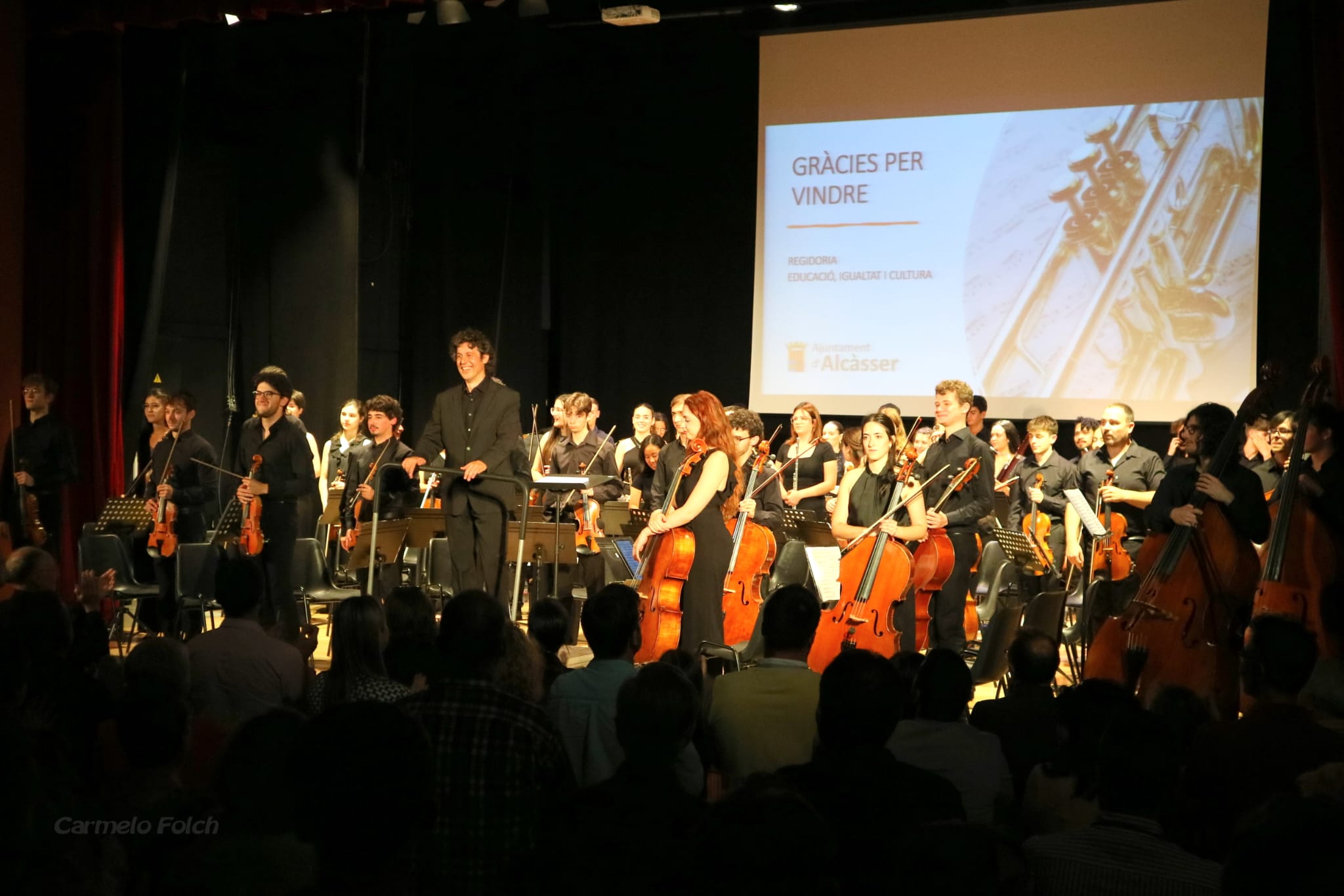 Concierto dirigido por Cristóbal Soler. Foto: Carmelo Folch i Jose Sapena