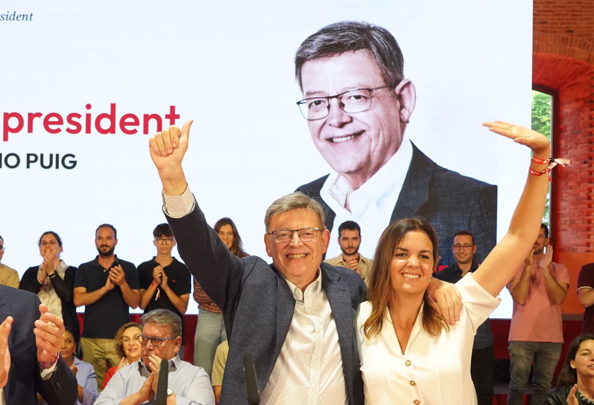 Últim acte de campanya del PSPV