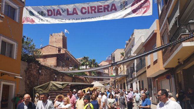 Anterior edición del Dia de la Cirera y la Fira Calderona