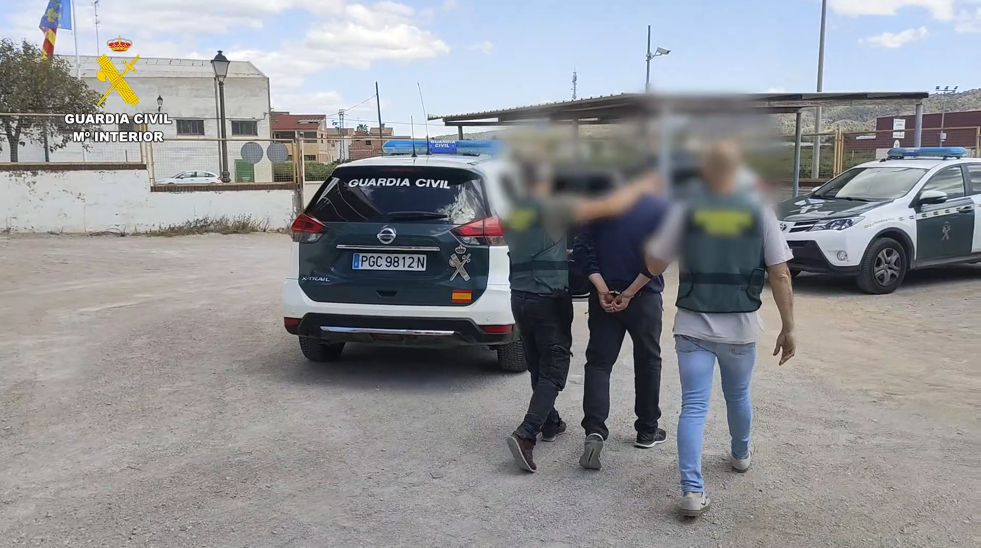 Detenció per part de la Guàrdia Civil de l'autor de robatoris amb violència en gasolineres de la Ribera Alta