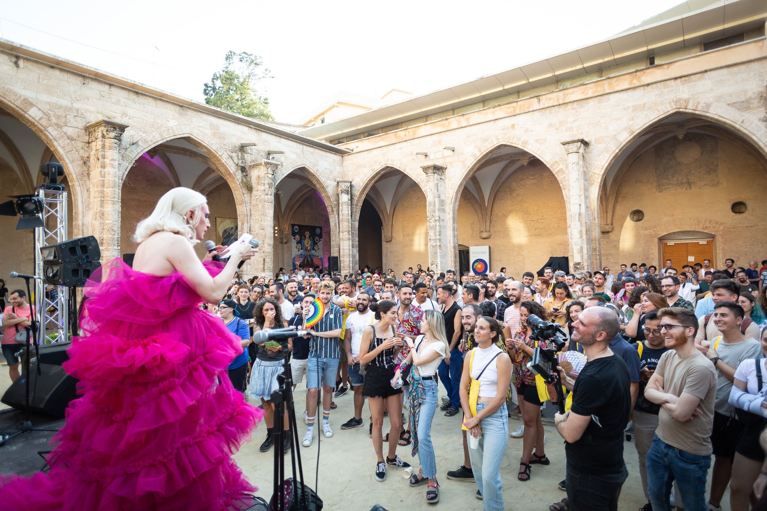 Un momento del Vihsibles Festival