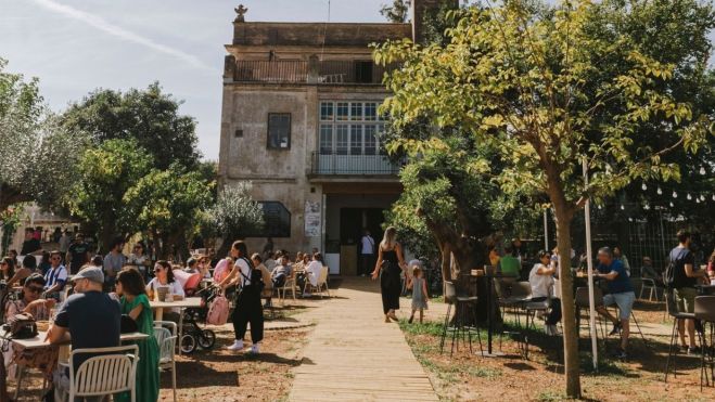 El jardín de Villa Indiano El jardín de Villa Indiano