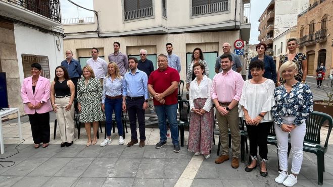 Membres de l'equip d'Emilio J. Belencoso a Almàssera