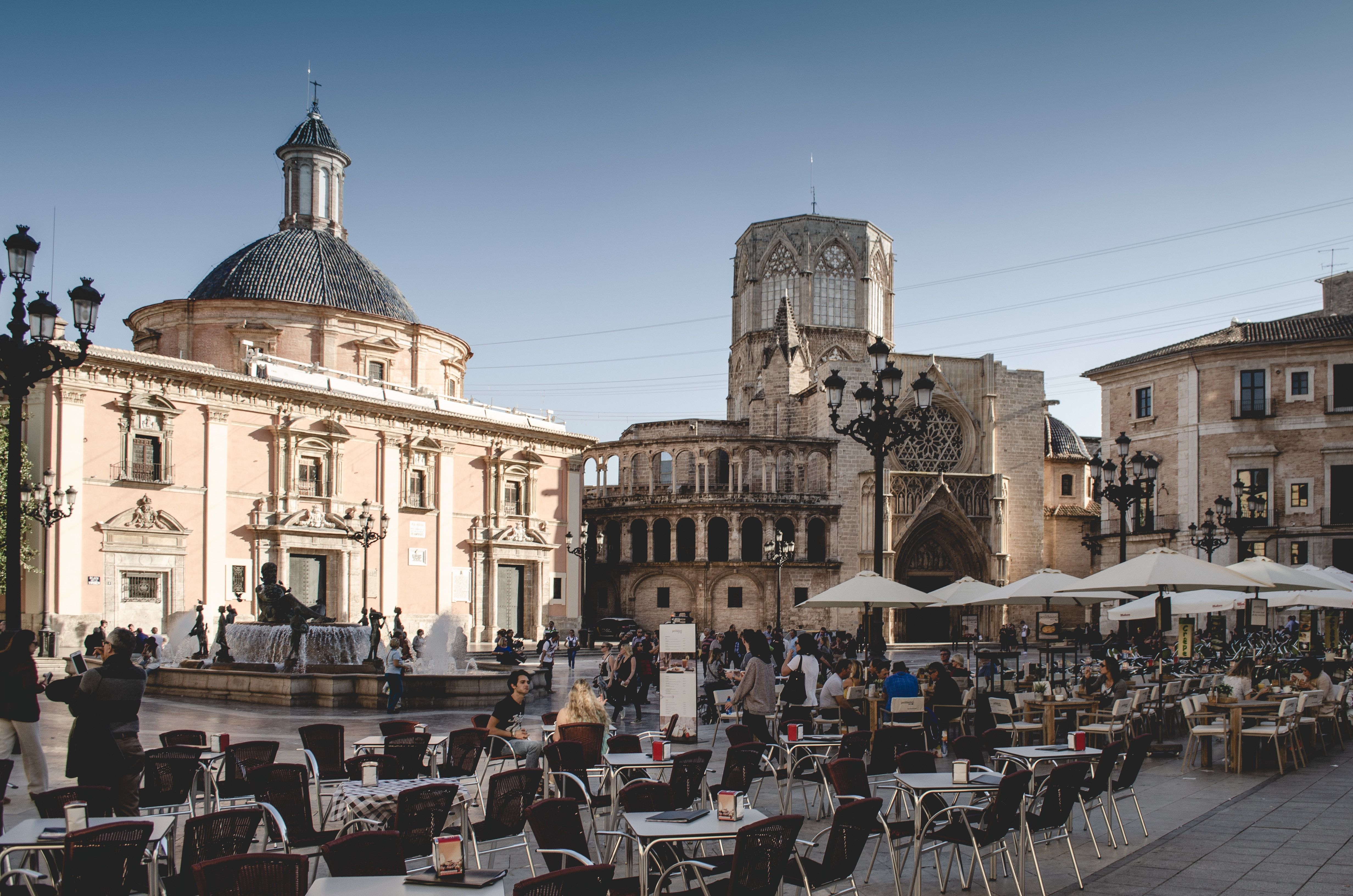 Imatge de la plaça de la Verge de València / Foto:  William Carletti 