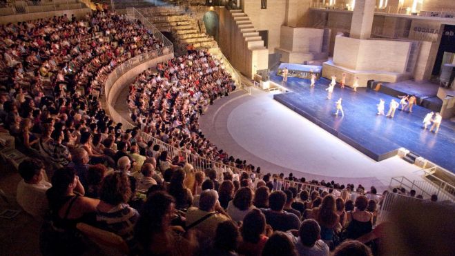 Teatro Romano de Sagunt durante Sagunt a Escena