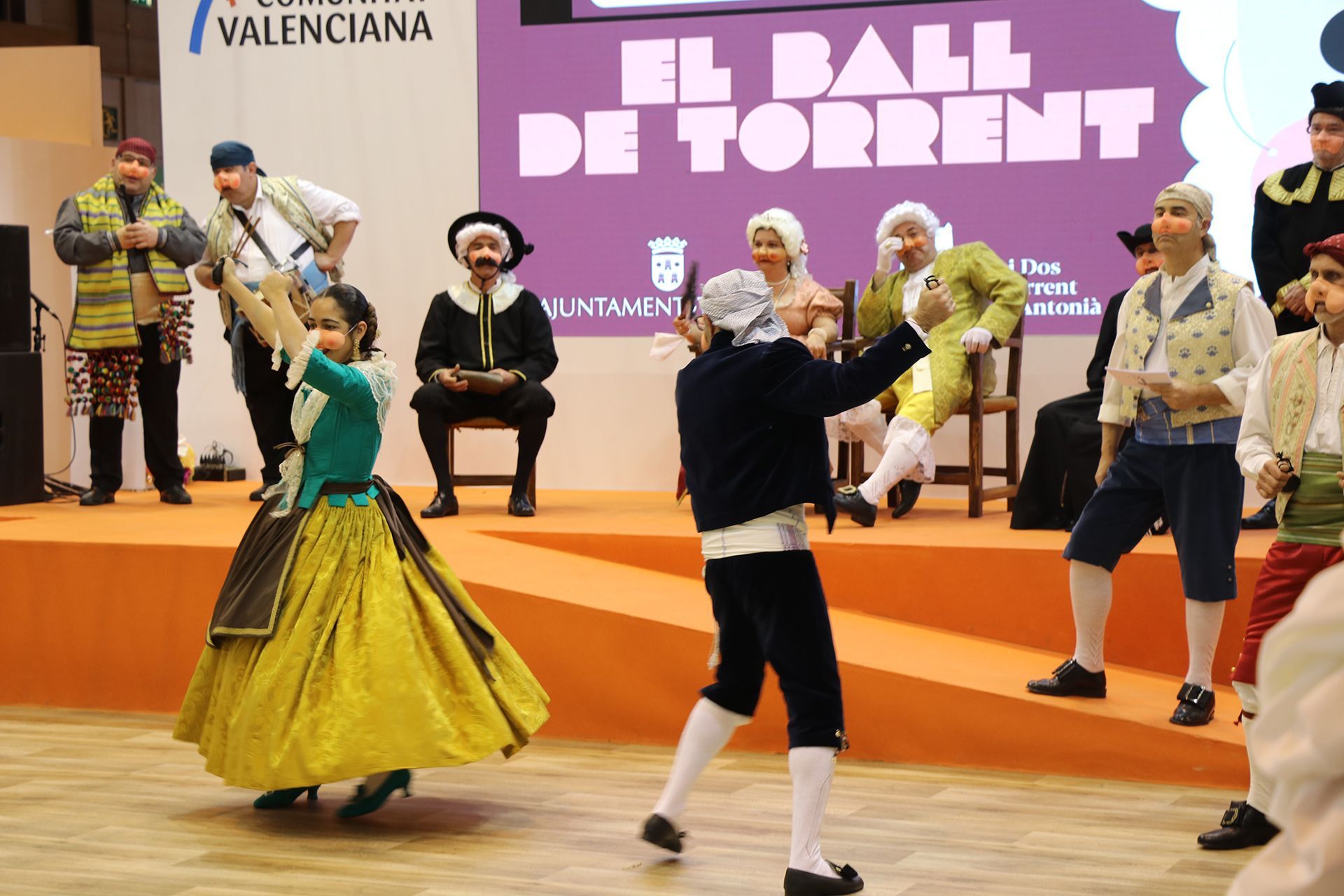 Una representación del Ball de Torrent