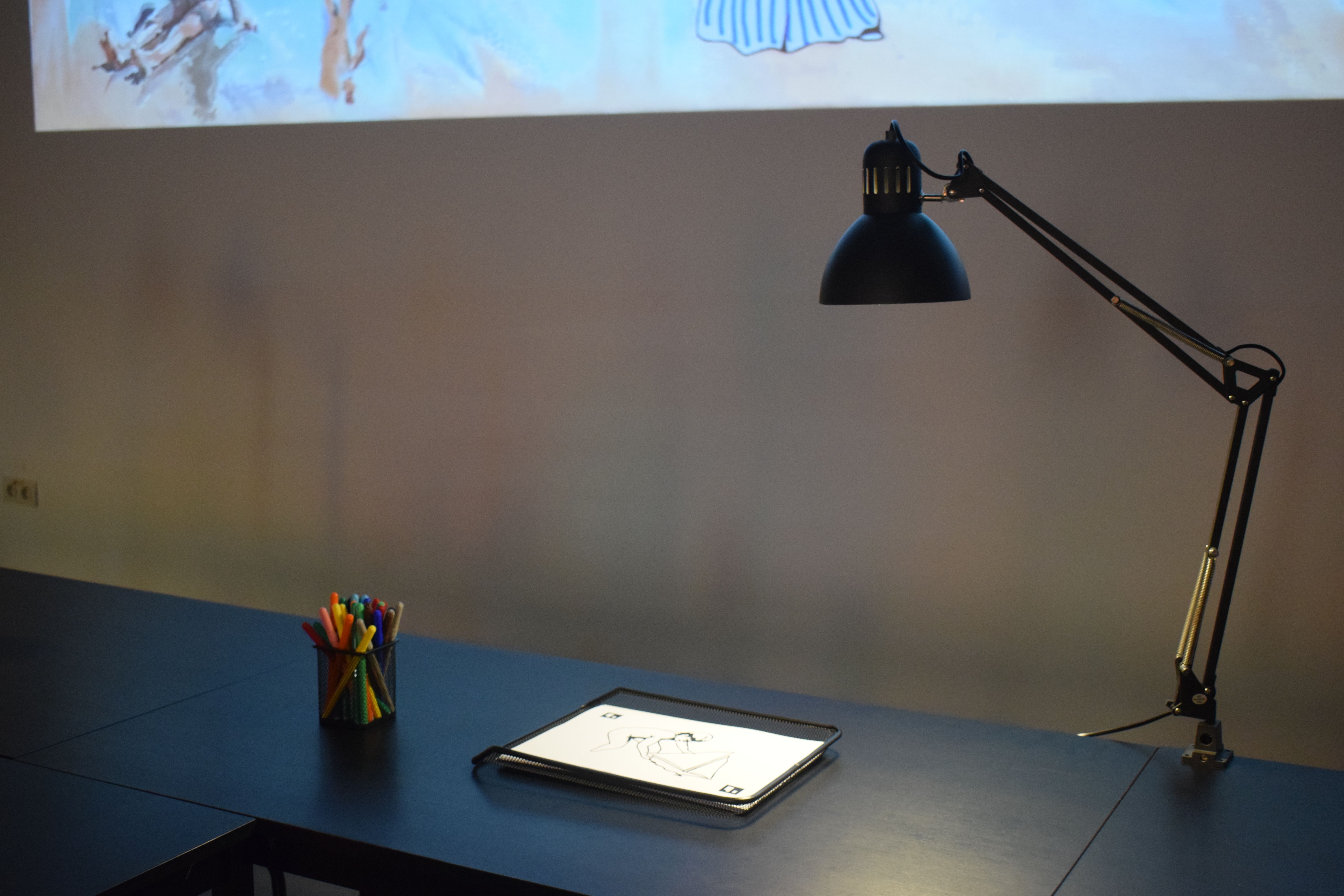 Zona recreativa de l'exposició