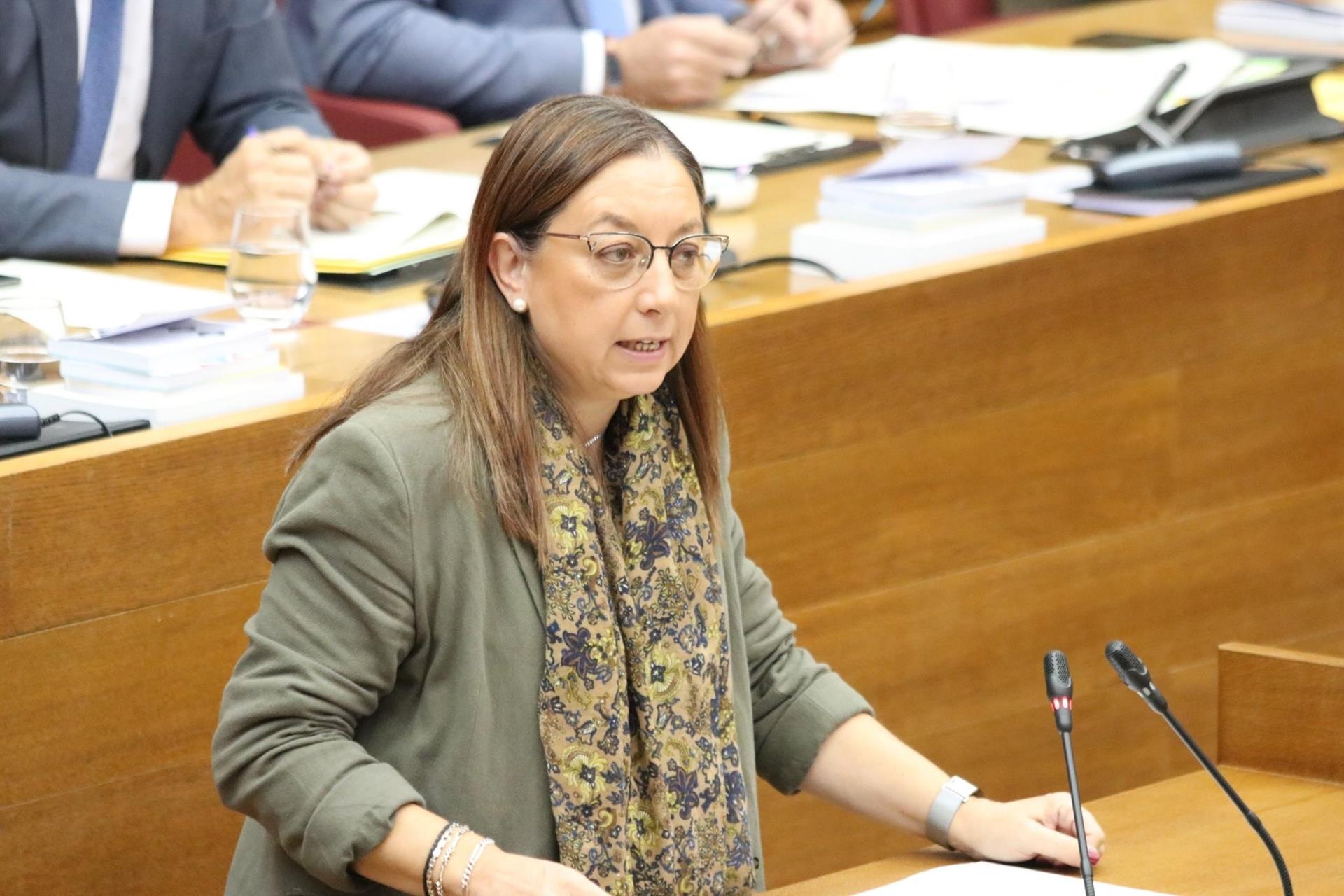 Llanos Massó, diputada de Vox y previsible futura presidenta de les Corts Valencianes