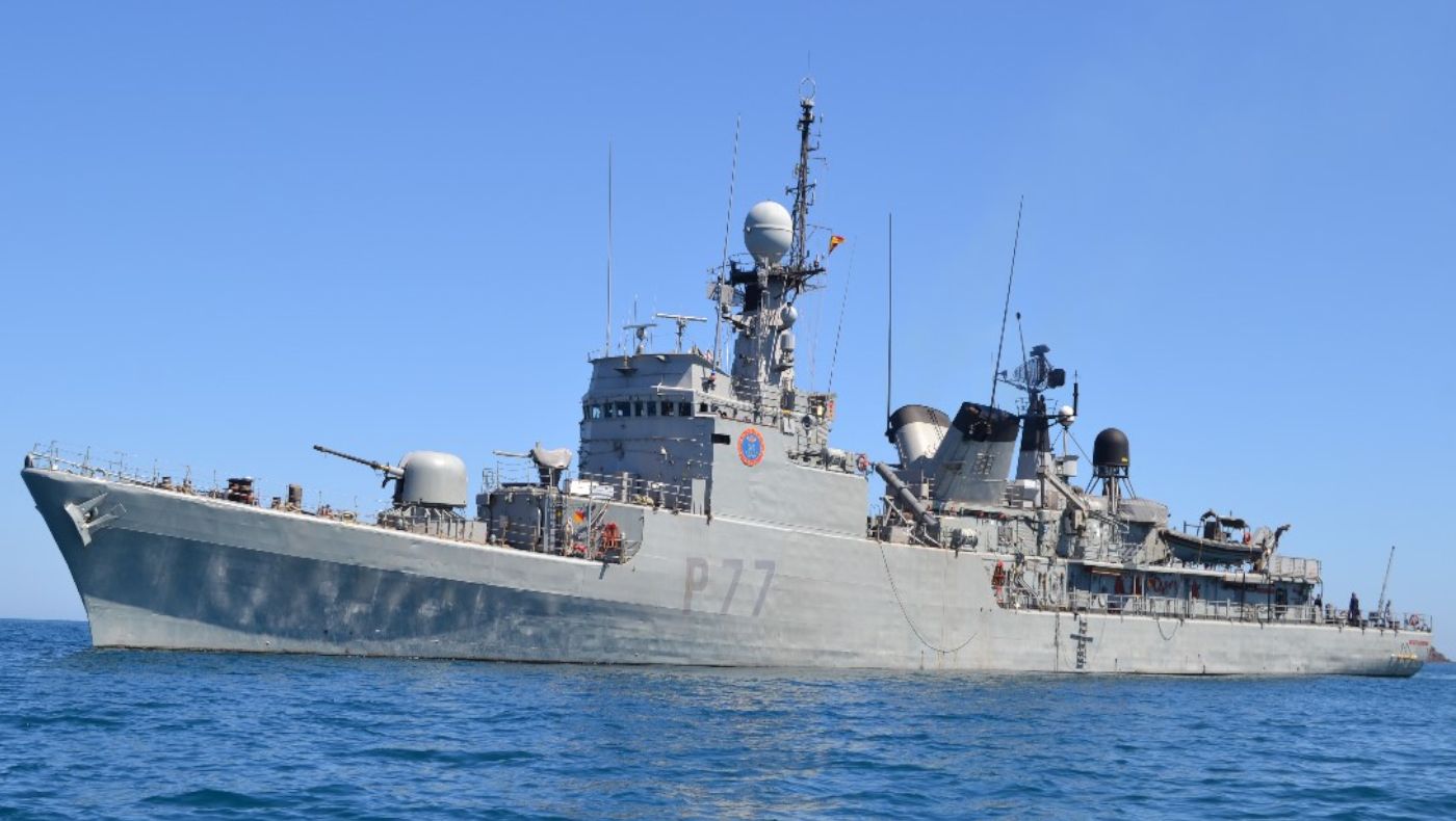 Patrullero Infanta Cristina, que se podrá visitar en València. Imagen emad.defensa.gob.es