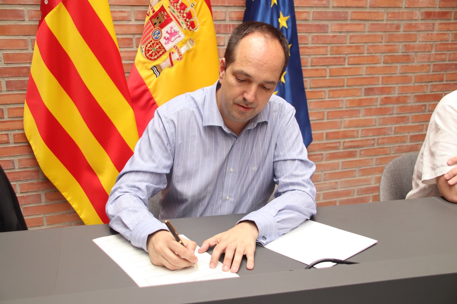 El alcalde de Aldaia, Guillermo Luján