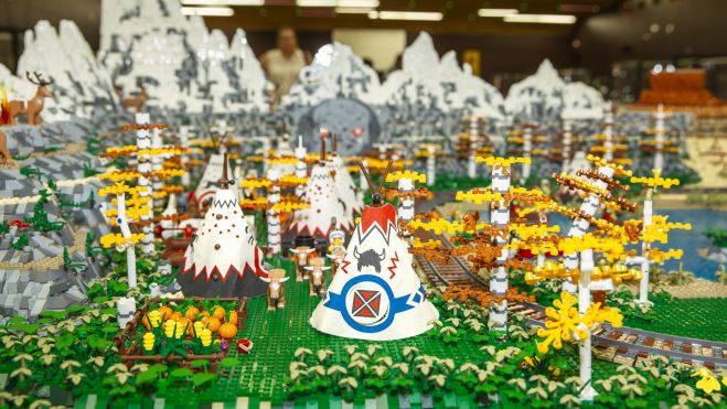 Imagen de archivo de una exposición de LEGO en Gandia (València). Imagen de Majo Vila